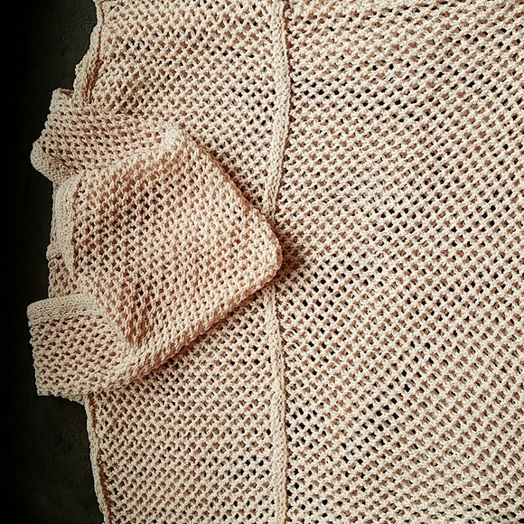 POL Open Knit Sweater Cover Up - Picture 5 of 6